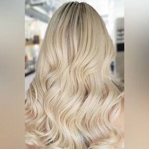 Glam Seamless Hair Extensions - Light Golden Blonde